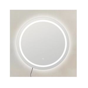 ESPEJO CON LUZ LED DECORACIÓN 60 X 3 X 60 CM